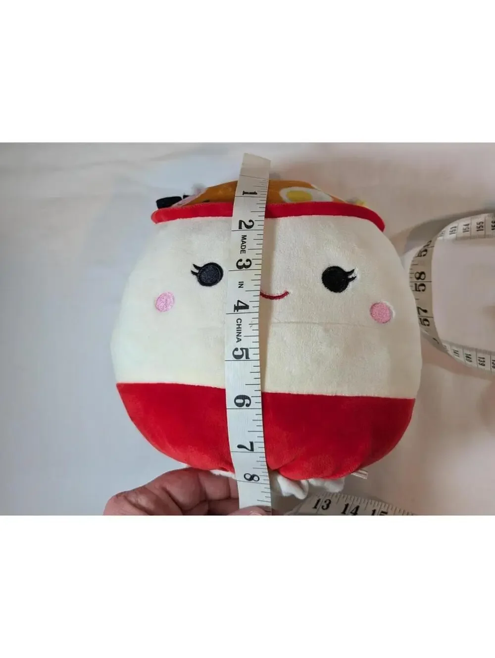 Squishmallow FlipAMallow Raisy Ramen and Shun Sushi Reversible Plush